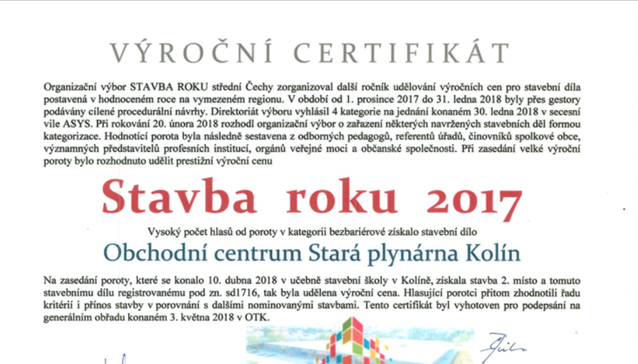 Nákupní centrum Stará plynárna